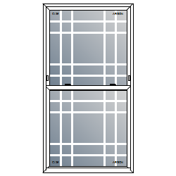 Double Prairie Window Grids