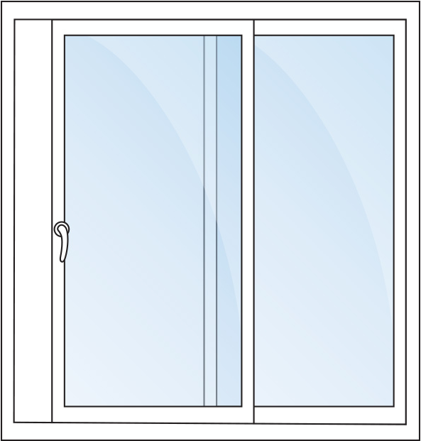 White Vinly Replacement Sliding Patio Door Frames