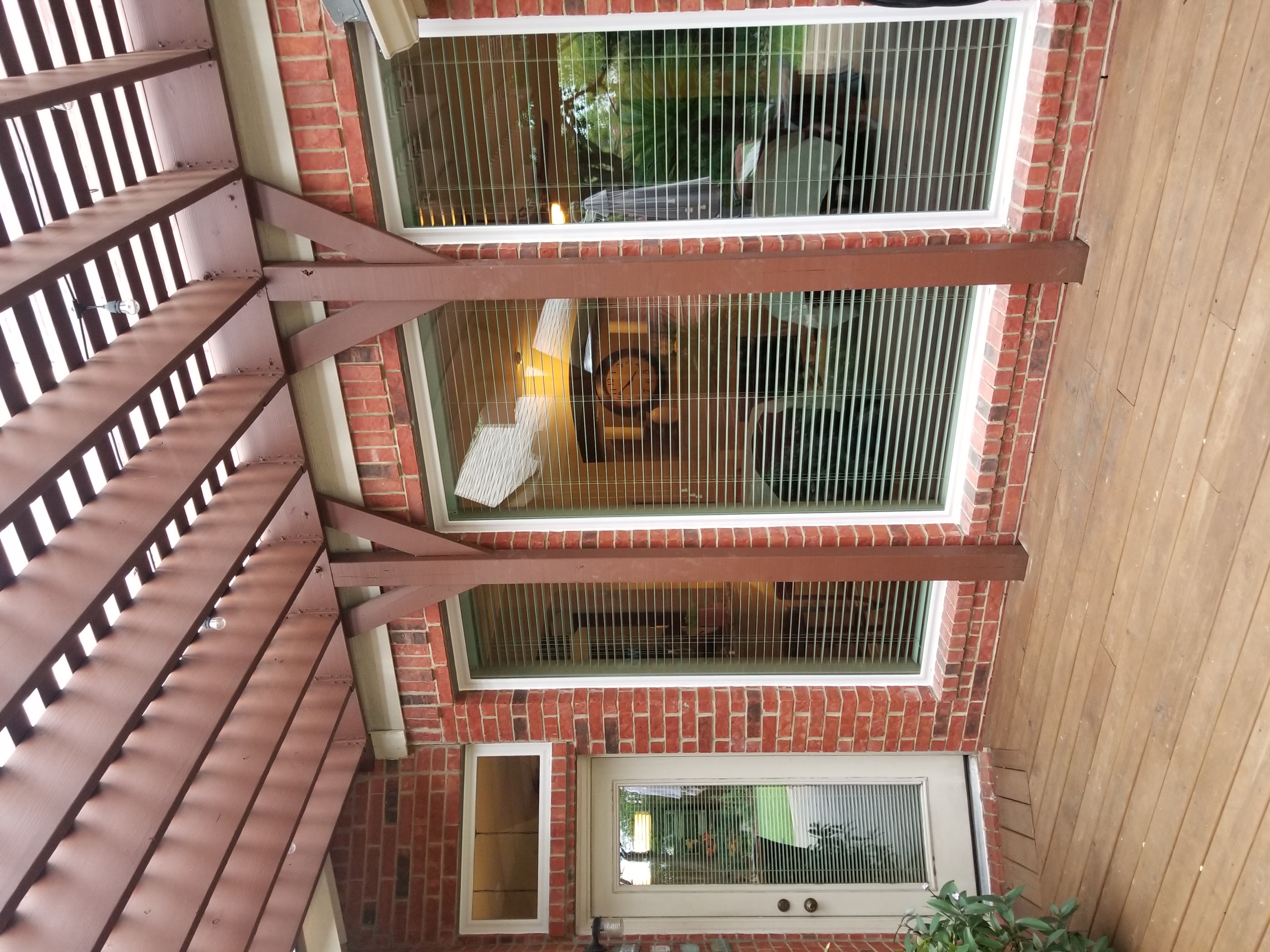 Three replacement picture windows